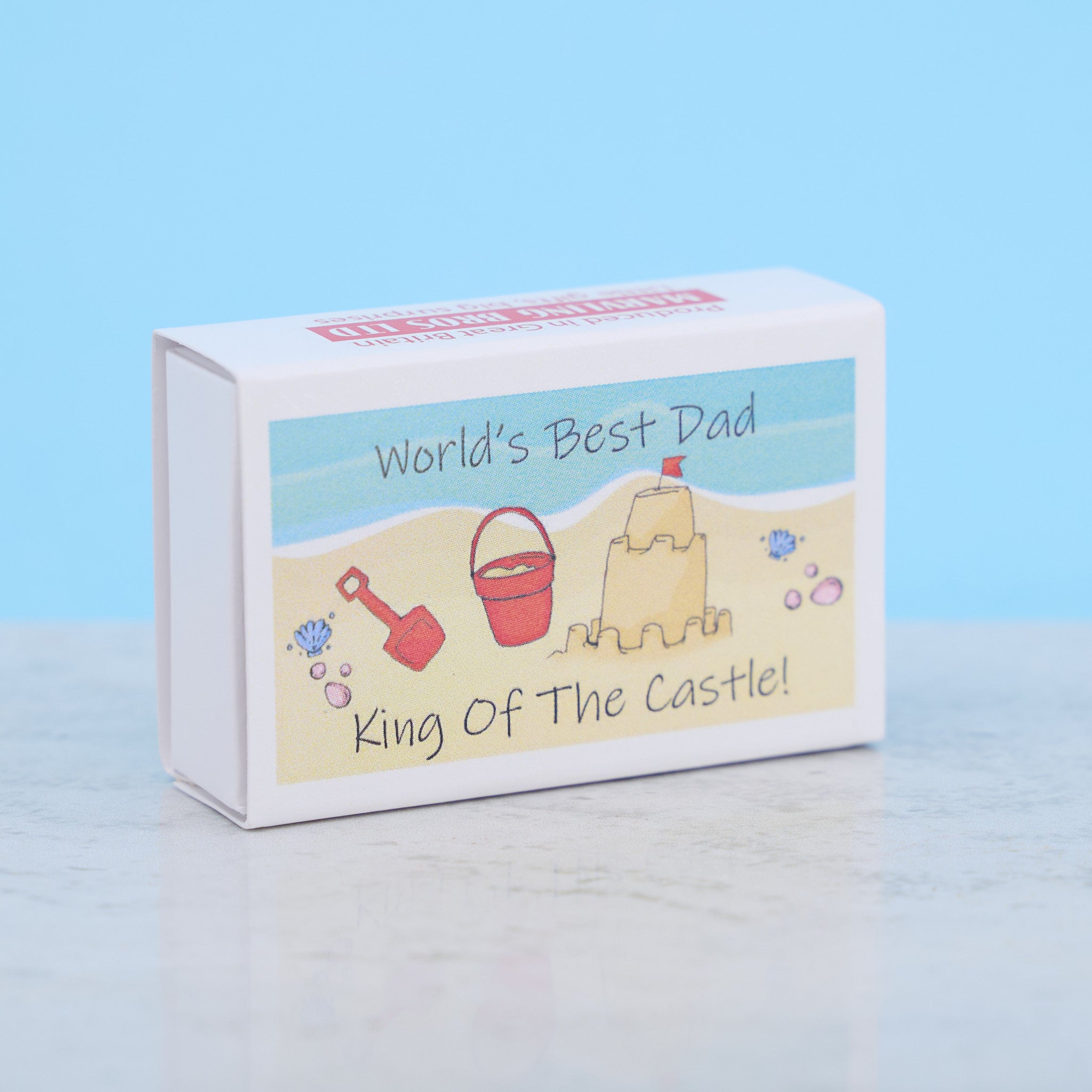 Dad King Of The Castle Make A Mini Sandcastle Kit