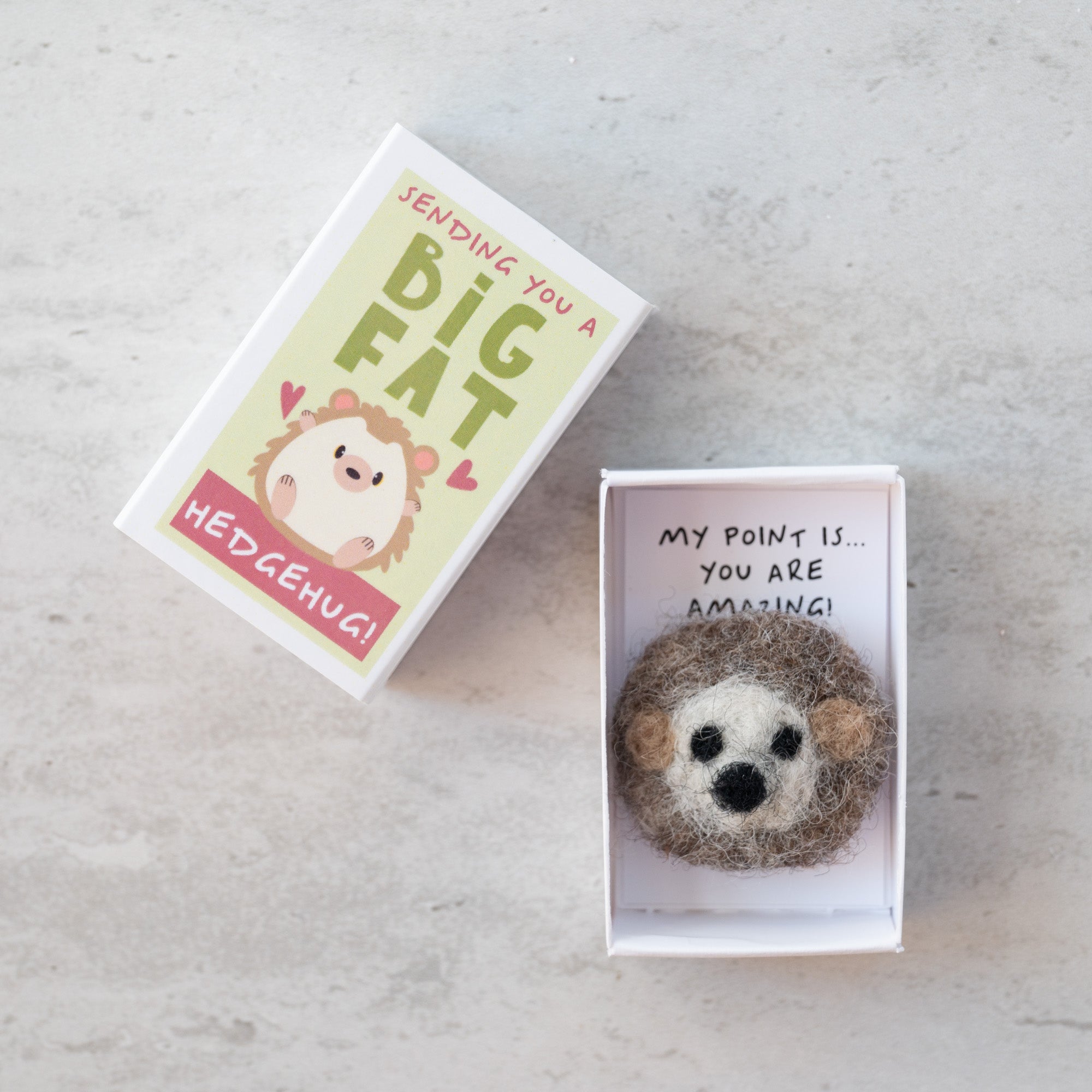 Sending You A 'Hedgehug' In A Matchbox