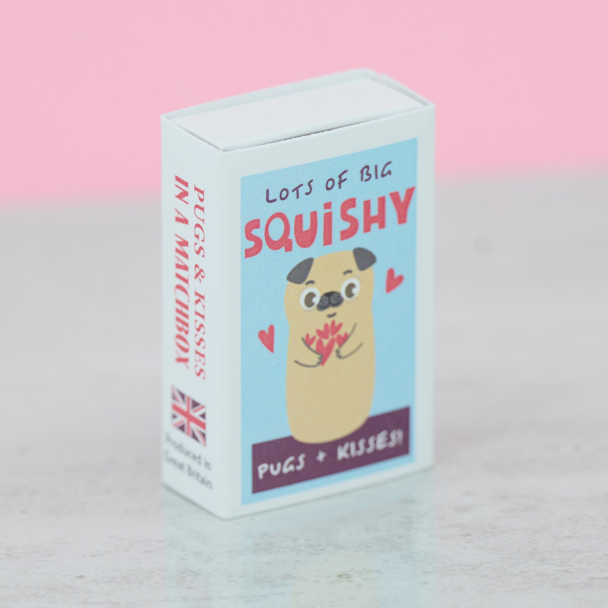 Lots Of Big Squishy Pugs And Kisses In A Matchbox