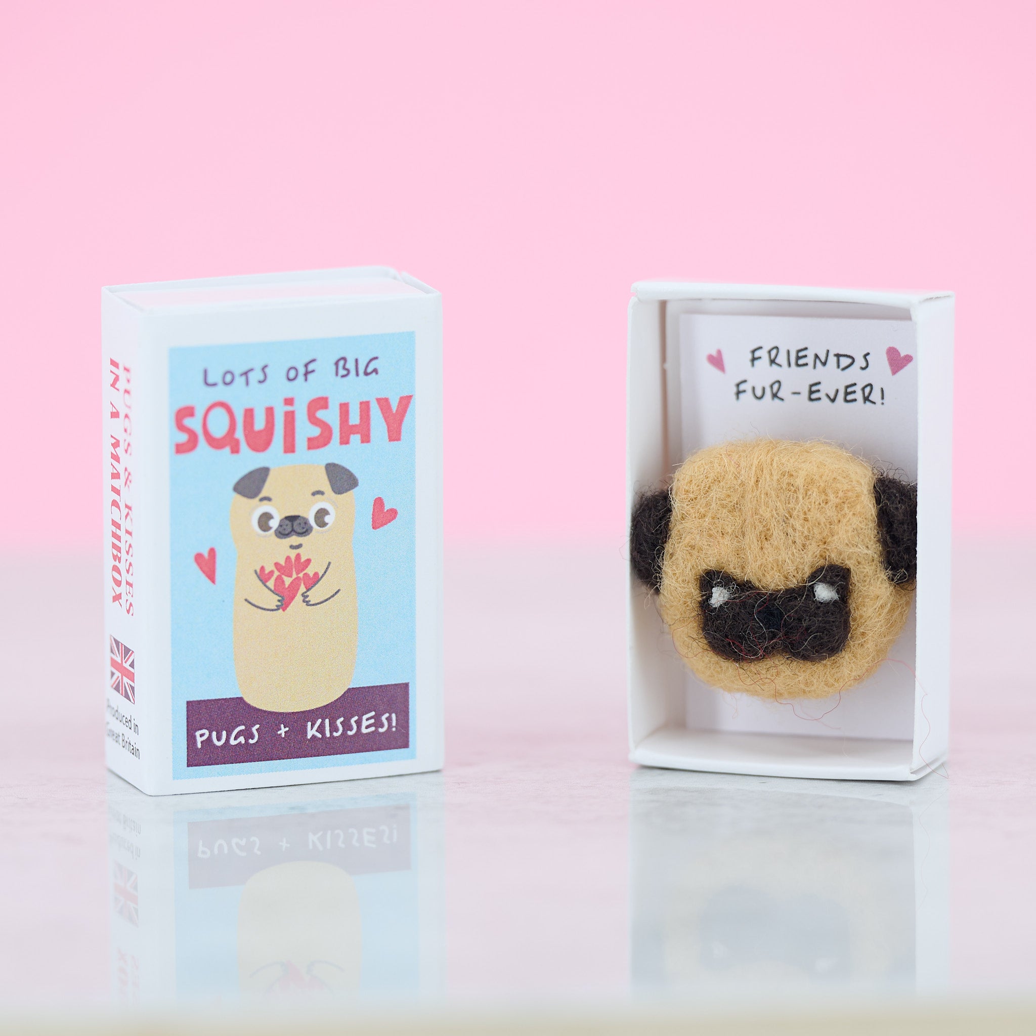 Lots Of Big Squishy Pugs And Kisses In A Matchbox