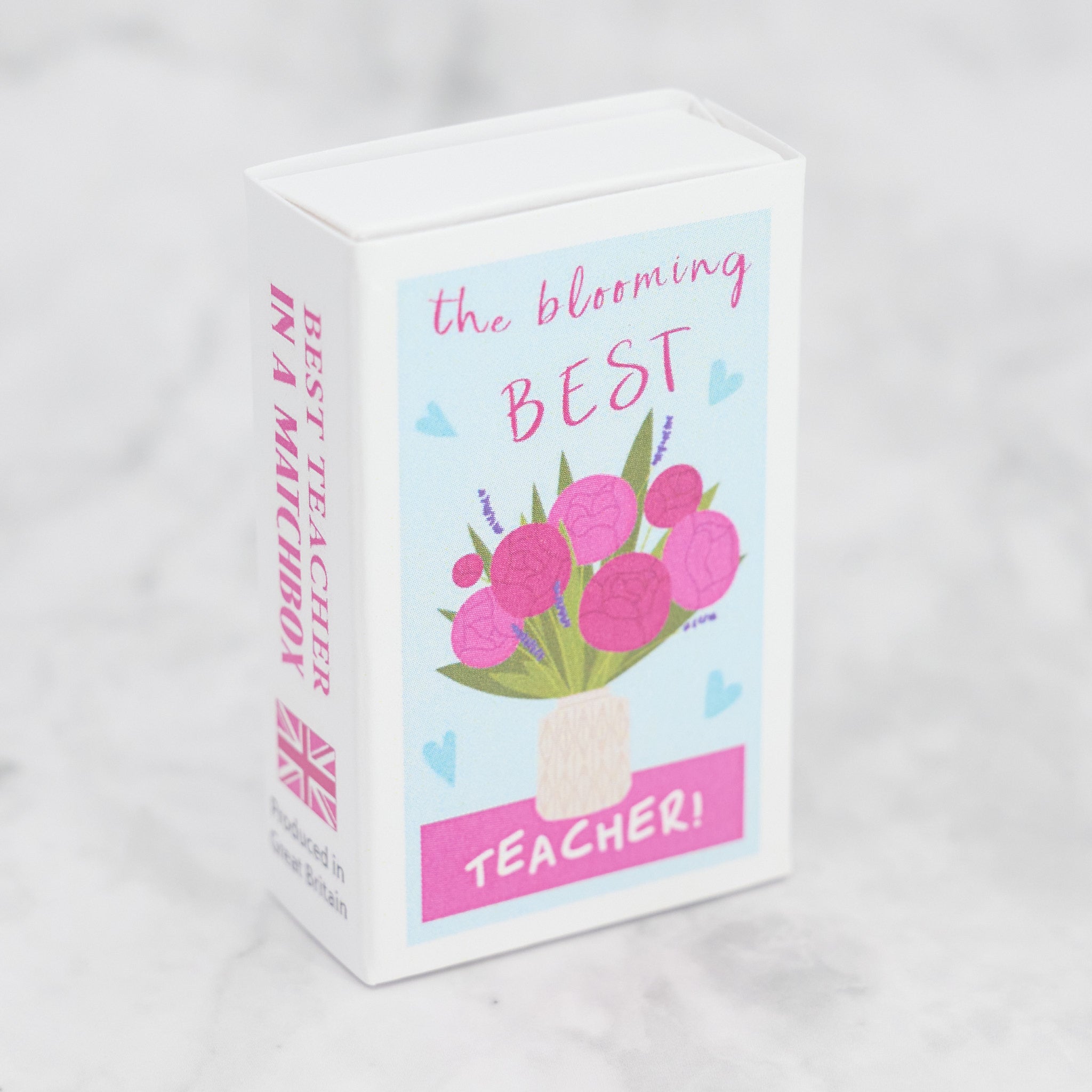 Blooming Best Teacher In A Matchbox